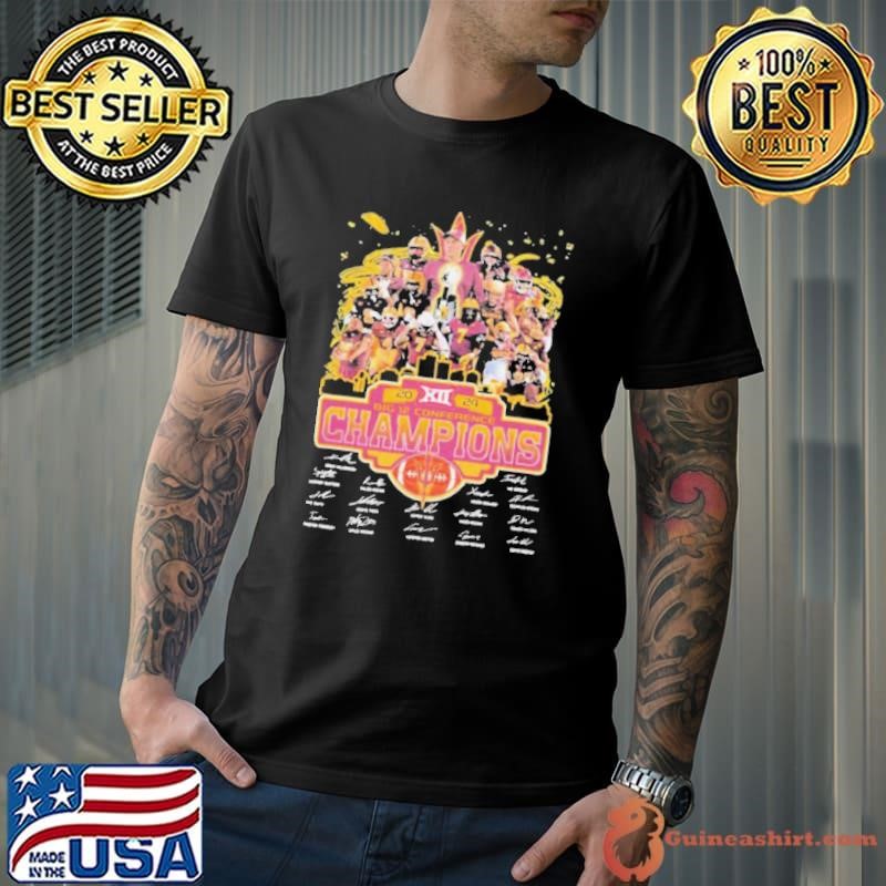 Arizona State Sun Devils Big 12 Champions Of 2024 Shirt