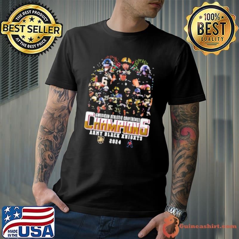 Army Black Knights AAC Football Champions Proud Fan 2024 Shirt