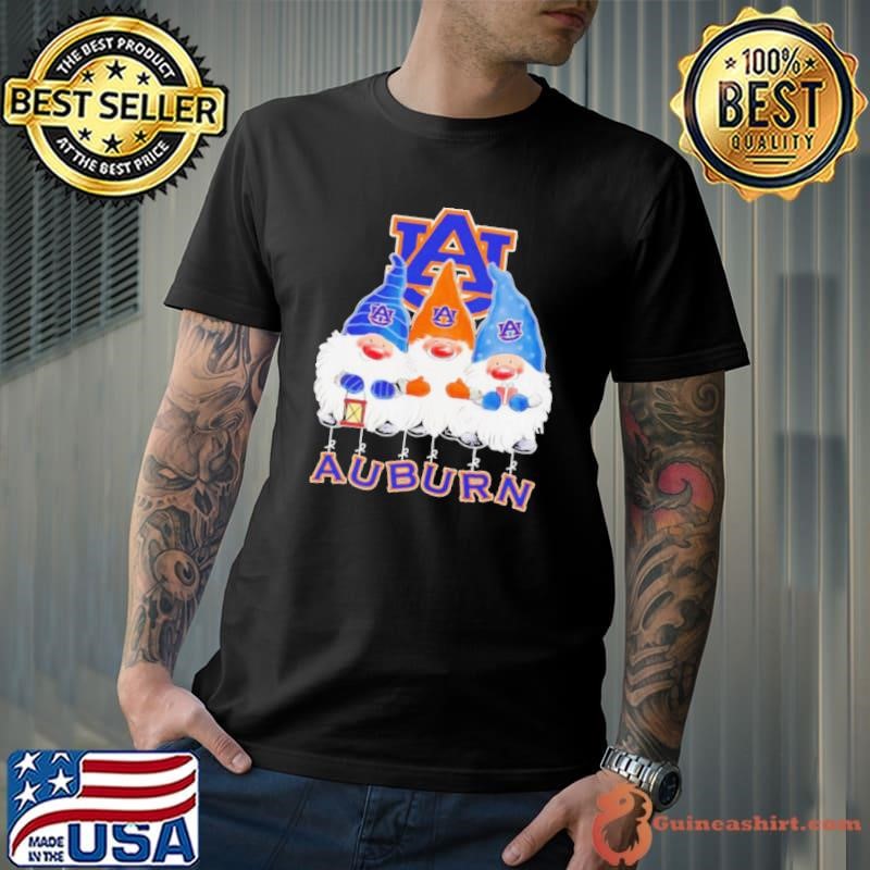 Auburn Tigers Fans Gnomies Merry Christmas shirt