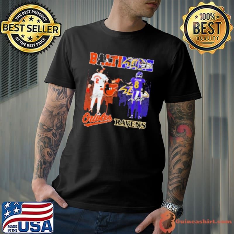 Baltimore Orioles Gunnar Henderson And Baltimore Ravens Lamar Jackson 2024 Unisex