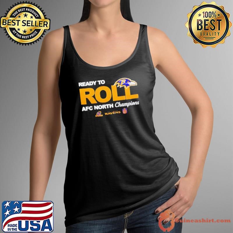Baltimore Ravens Ready to Roll 2024 AFC North Division Champions shirt