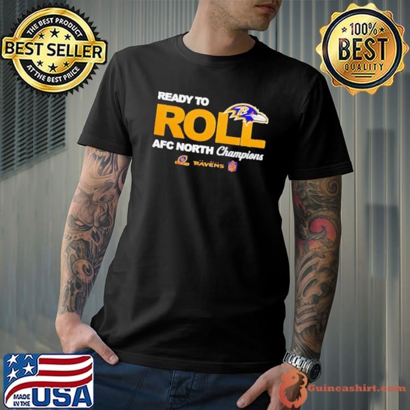 Baltimore Ravens Ready to Roll 2024 AFC North Division Champions Unisex