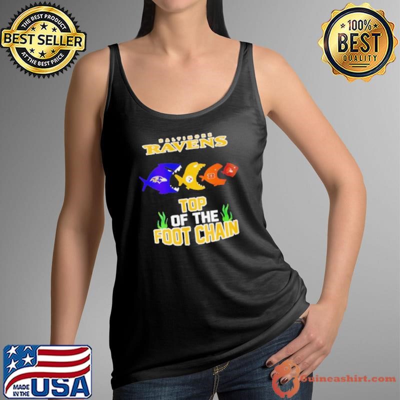 Baltimore Ravens top of the foot chain shirt