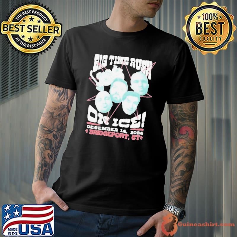 Big Time Rush On Ice Tour Faces Bridgeport Dec 14th 2024 Unisex
