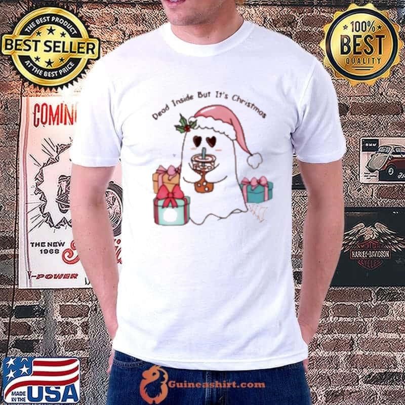 Boo Dead Inside But It's Christmas 2024 Shirt