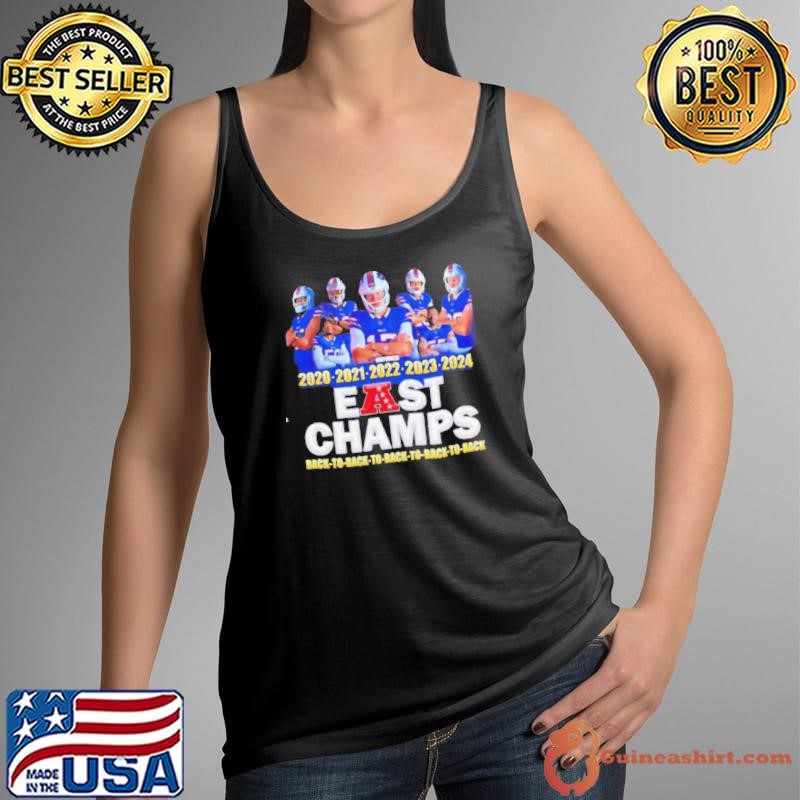 Buffalo Bills East Champs back to back 2020 2024 shirt