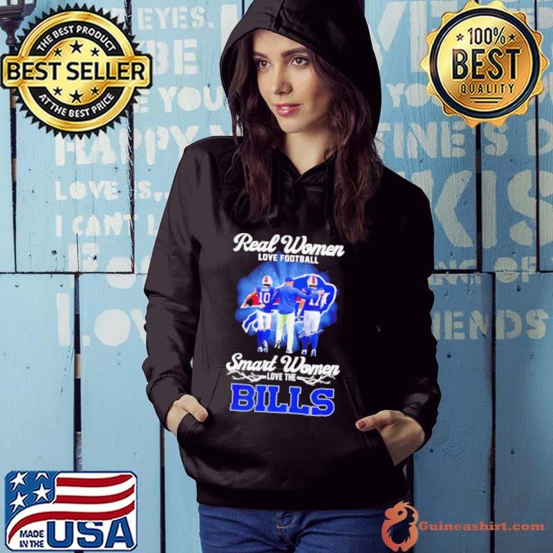 Buffalo Bills real women love football smart women love the Bills signature shirt