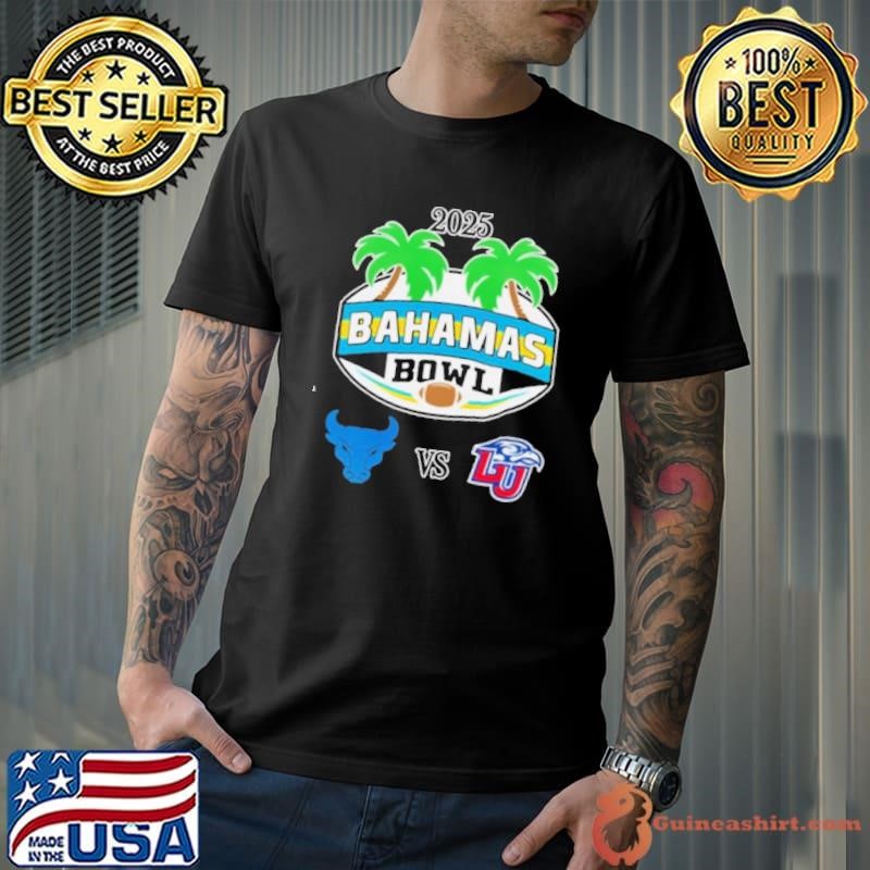 Buffalo Bulls vs. Liberty Flames 2025 Bahamas Bowl shirt