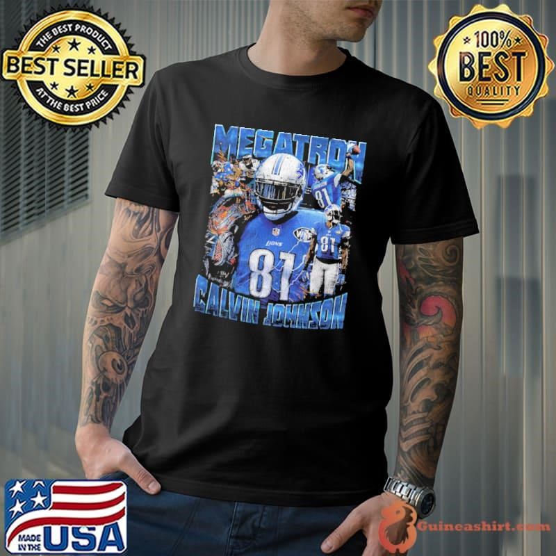 Calvin Johnson American former professional football wide receiver Vintage T-Shirt