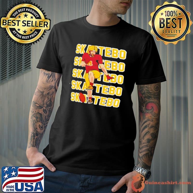 Cam Skattebo Arizona State Sun Devils Skattebo Cartoon Shirt