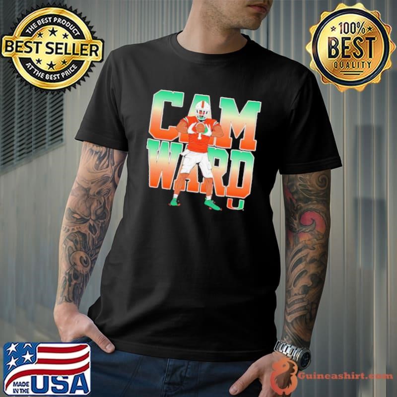 Cam Ward Miami Hurricanes Individual Caricature shirt