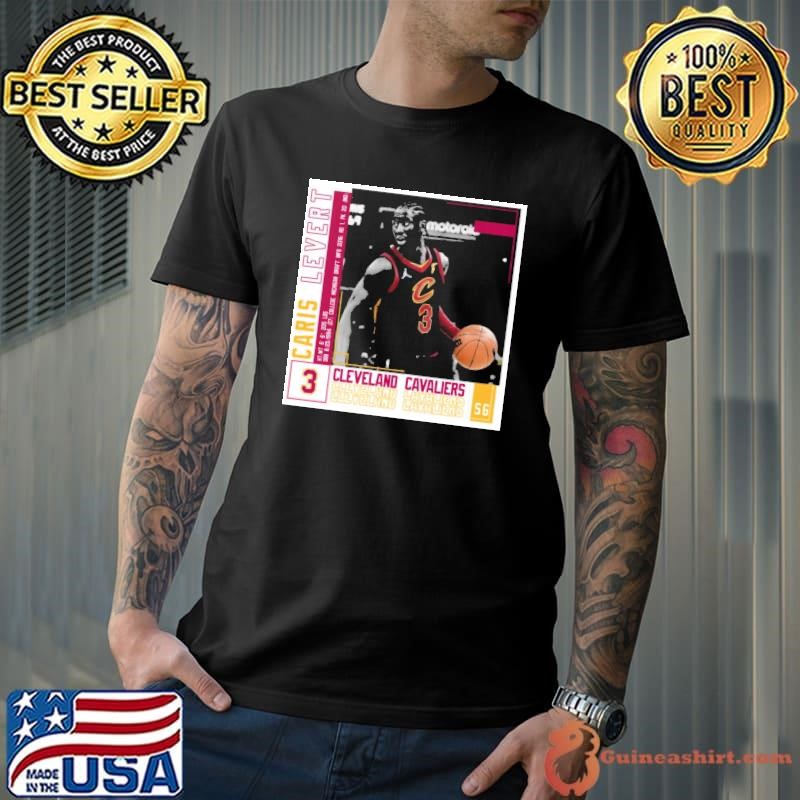 Caris levert American professional basketball Cleveland Cavaliers T-Shirt