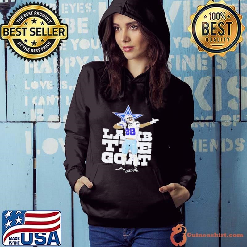 CeeDee Lamb The Goat Dallas Cowboy signature Hoodie