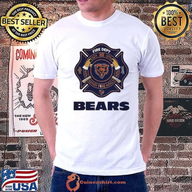 Chicago Bears Firefighter Appreciation logo shirt