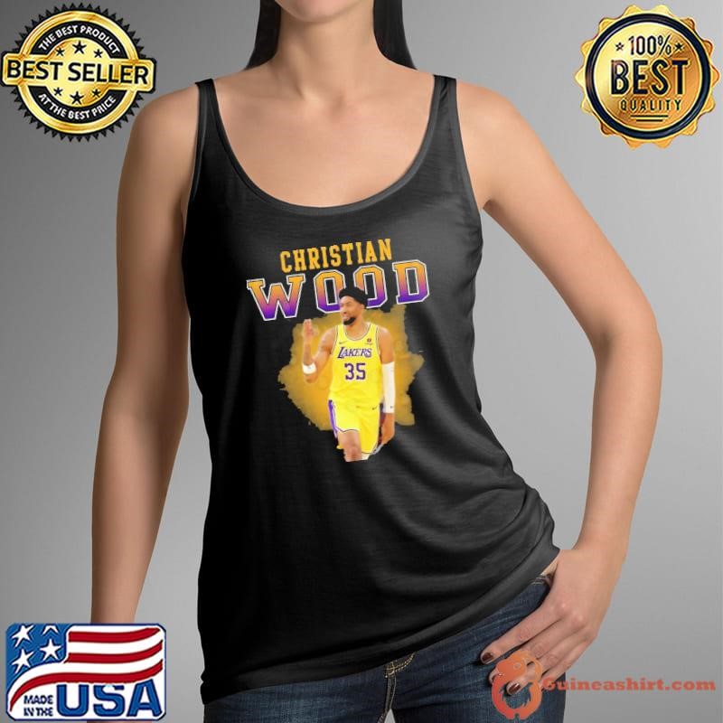 Christian Wood American professional basketball player Los Angeles Lakers Tank Top