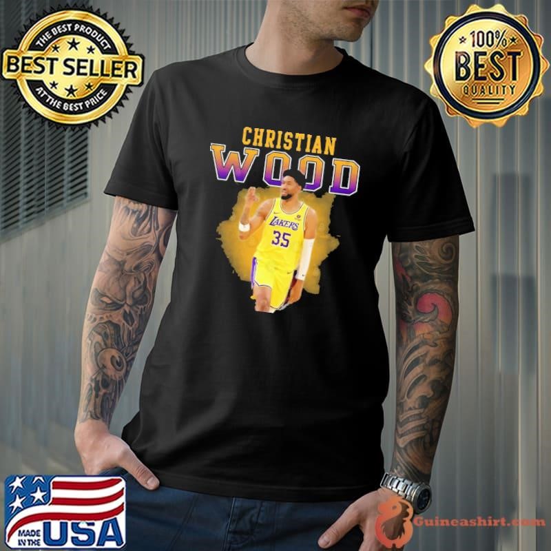 Christian Wood American professional basketball player Los Angeles Lakers T-Shirt