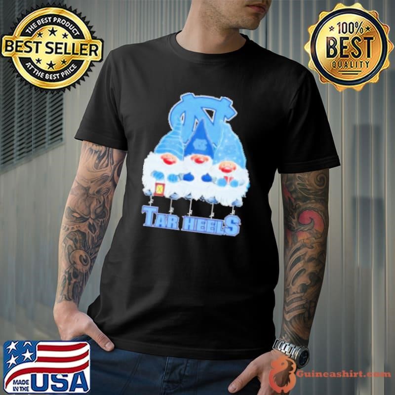 Christmas Gnomes North Carolina Tar Heels Shirt
