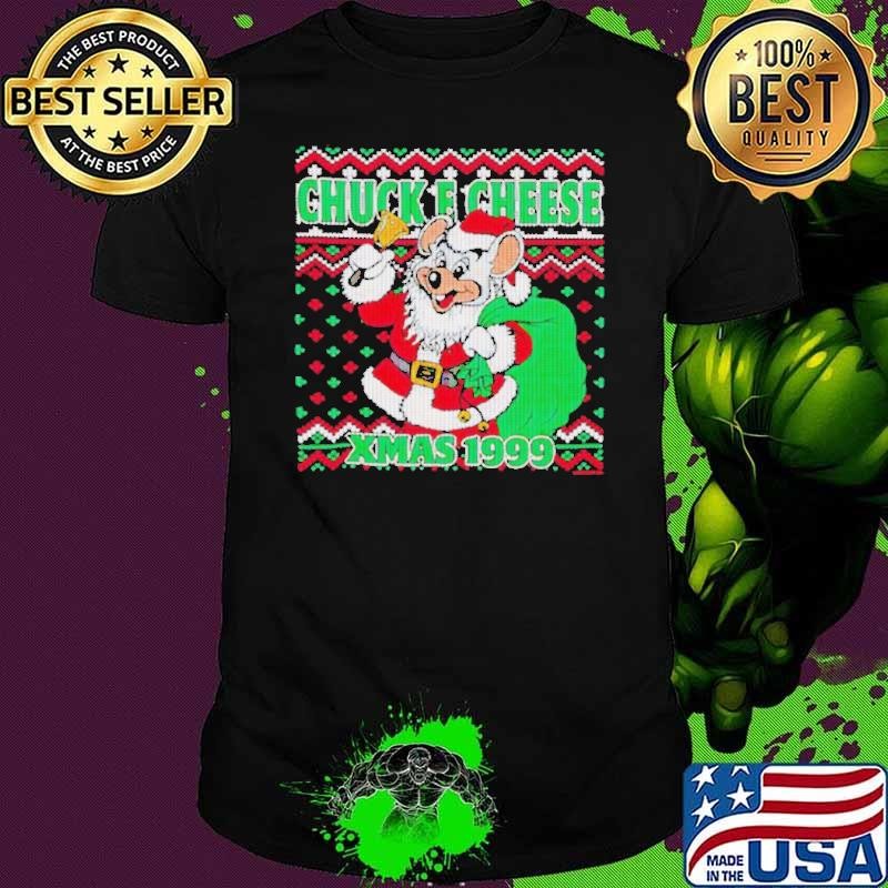 Chuck E. Cheese Xmas 199 ugly Christmas Unisex