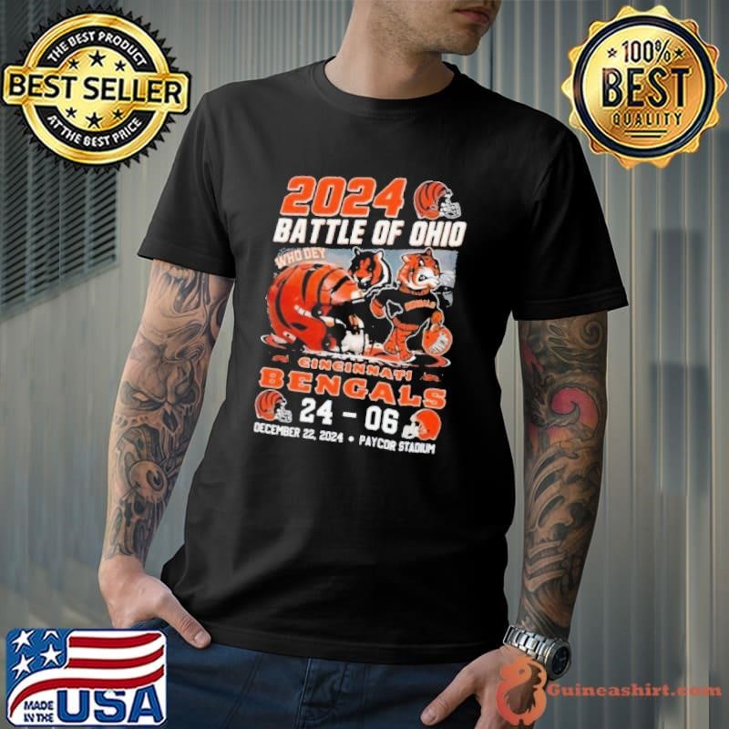 Cincinnati Bengals Battle Of Ohio 2024 Unisex
