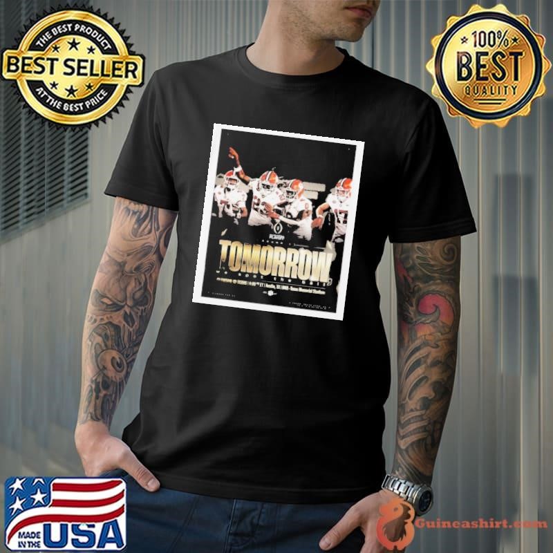 Clemson Tigers vs Texas Longhorns Memorial Stadium Spot the Ball shirt