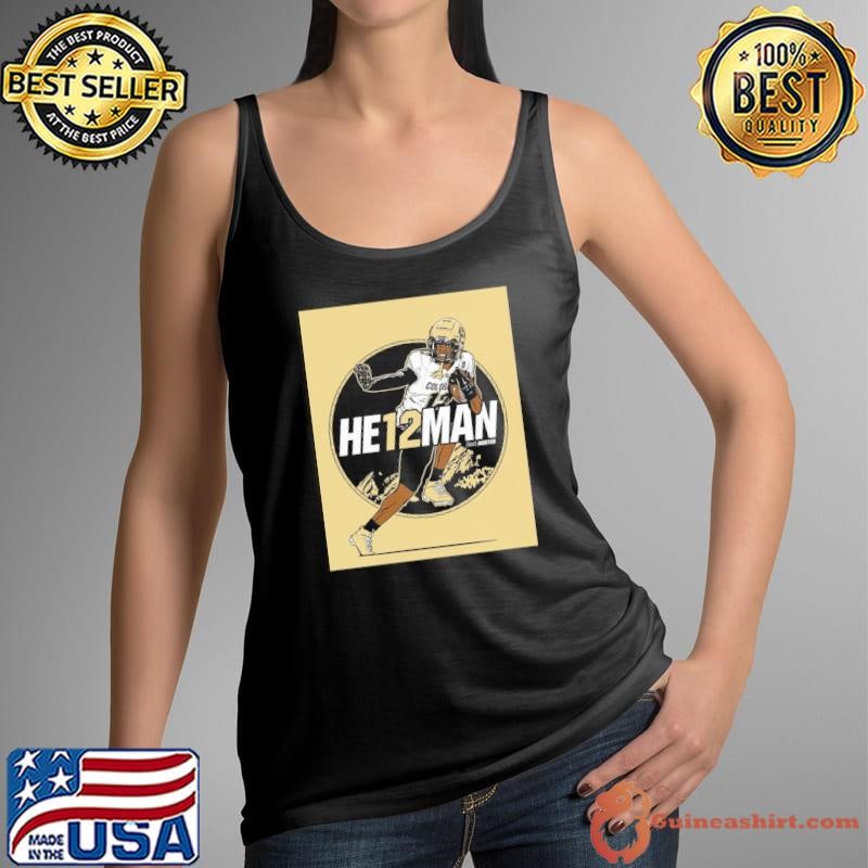Colorado Buffaloes Football Travis Hunter Heisman Immortalized 2024 Art Poster Tank Top