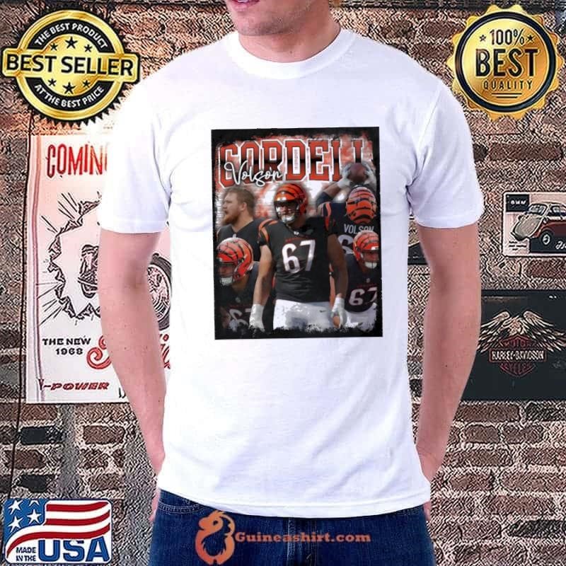 Cordell Volson American professional football guard Cincinnati Bengals Unisex