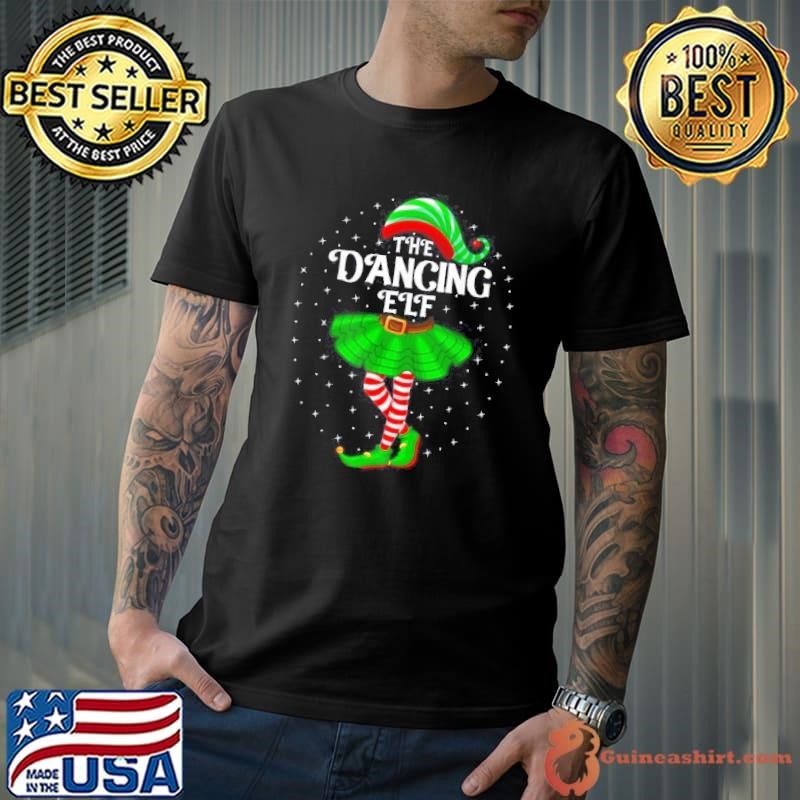 Dancing Elf Christmas Family Matching Women Girls Xmas Dance Unisex