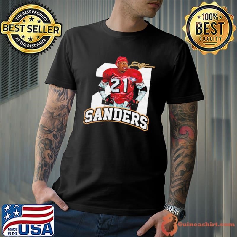 Deion Sanders American football coach and former San Francisco Legend T-Shirt