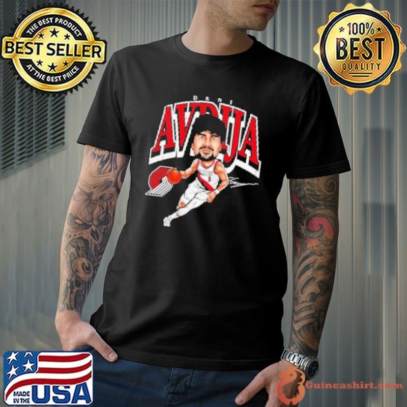 Deni Avdija Portland Trail Blazers NBA basketball cartoon vintage Shirt