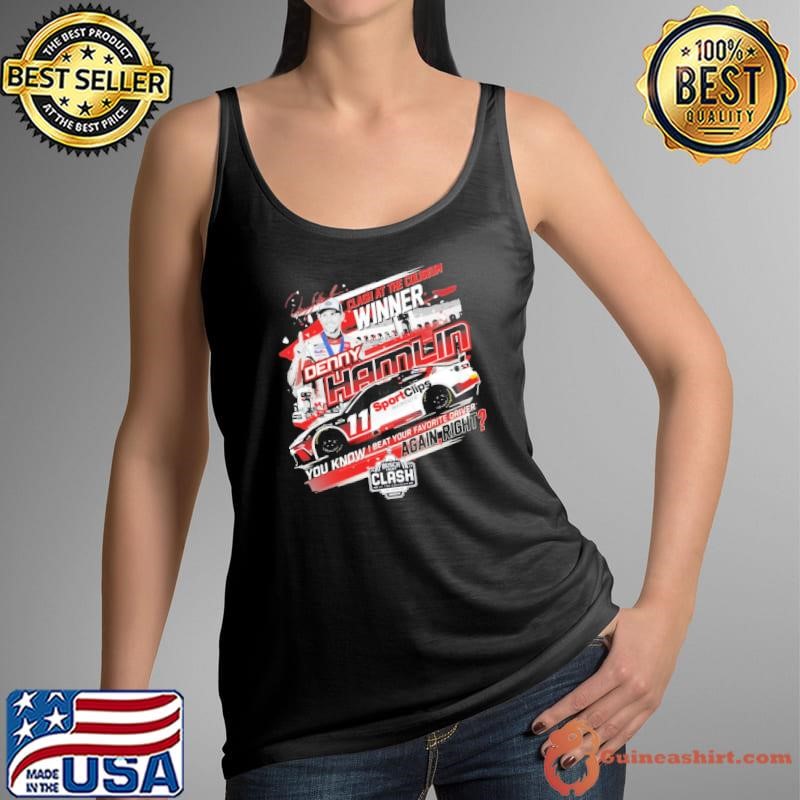 Denny Hamlin Clash At The Coliseum By Valezkavie T-Shirt