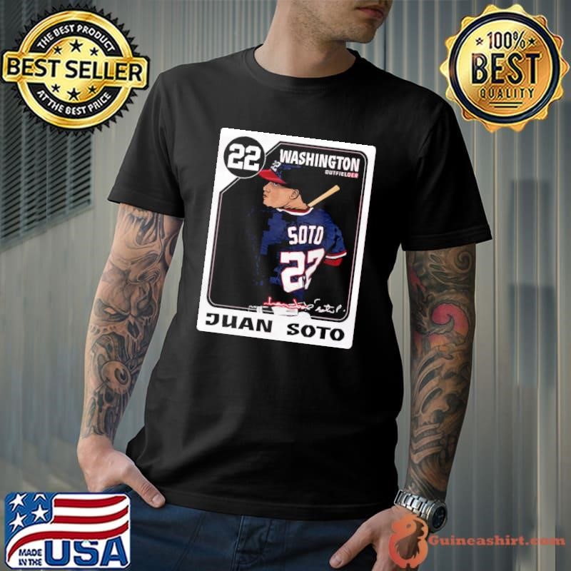 Dominican professional baseball outfielder juan soto card Unisex