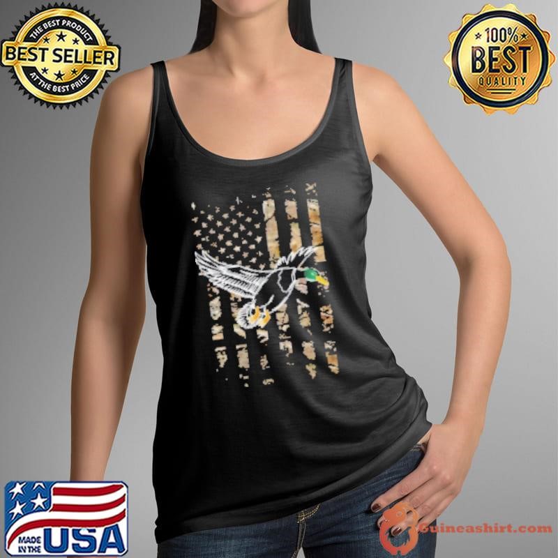 Duck Hunting American Real Tree Flag – Love Hunting Shirt