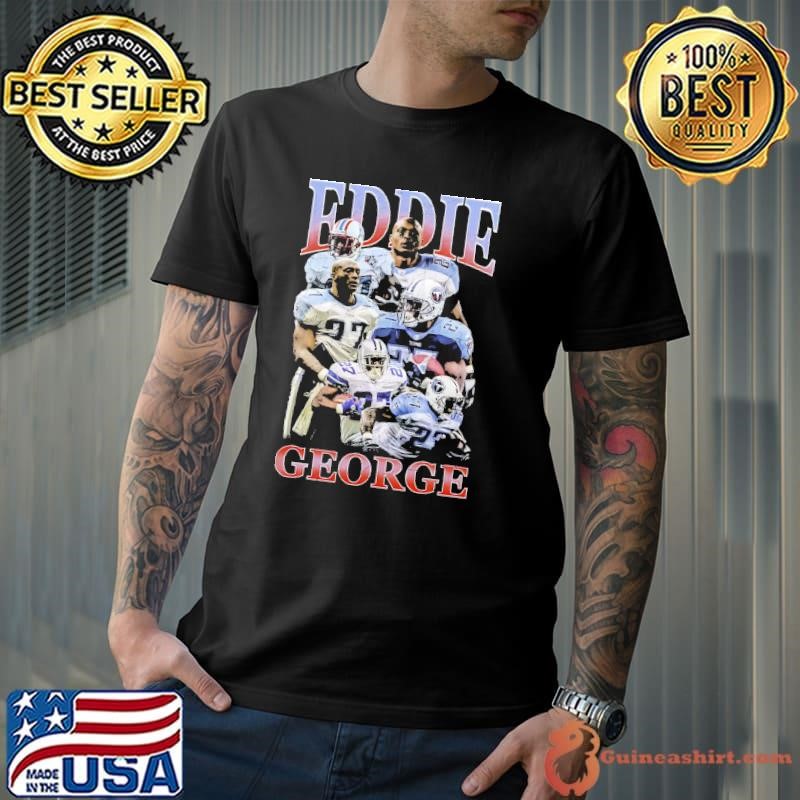 Eddie George American football coach and former Vintage T-Shirt