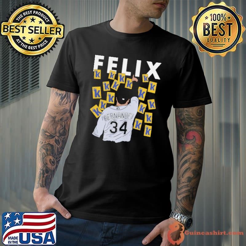 Felix Hernandez Number 34 shirt