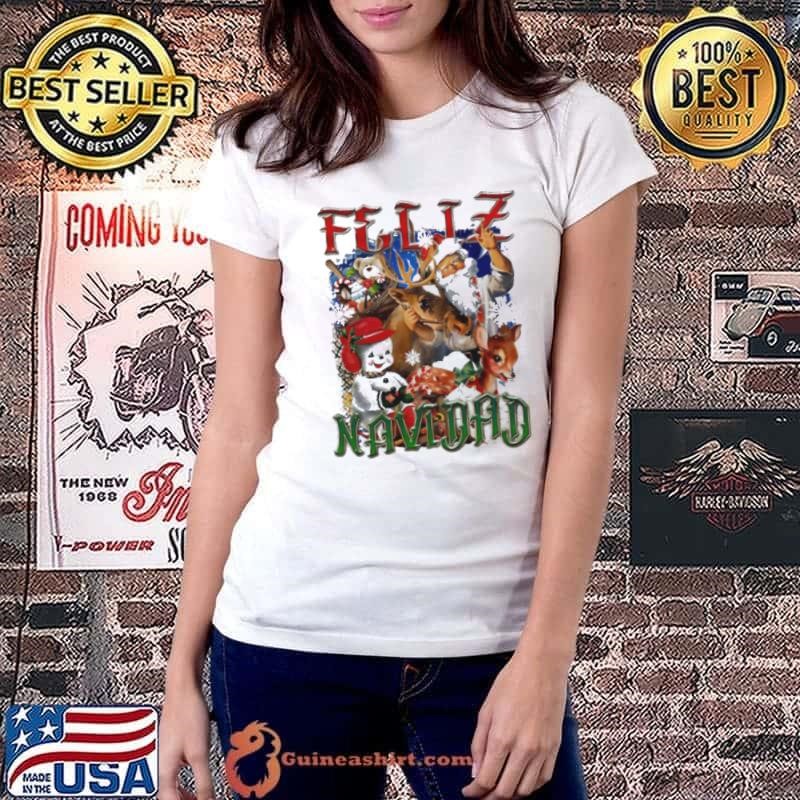 Feliz Navidad Santa Claus Christmas 2024 vintage shirt