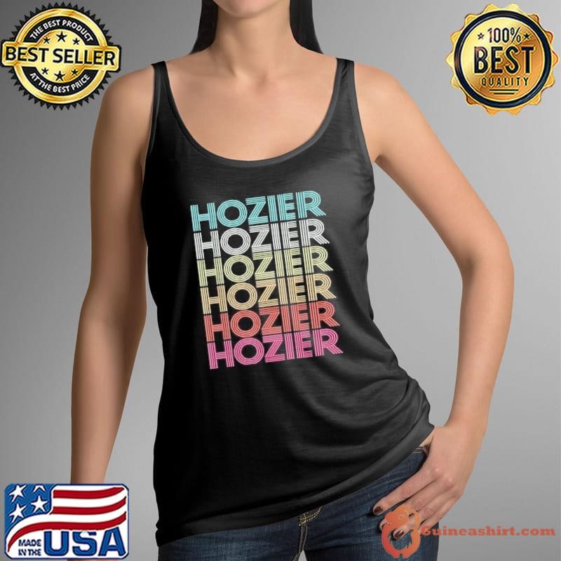 First Name Hozier Girl Boy Retro My Personalized Groovy 80S Shirt