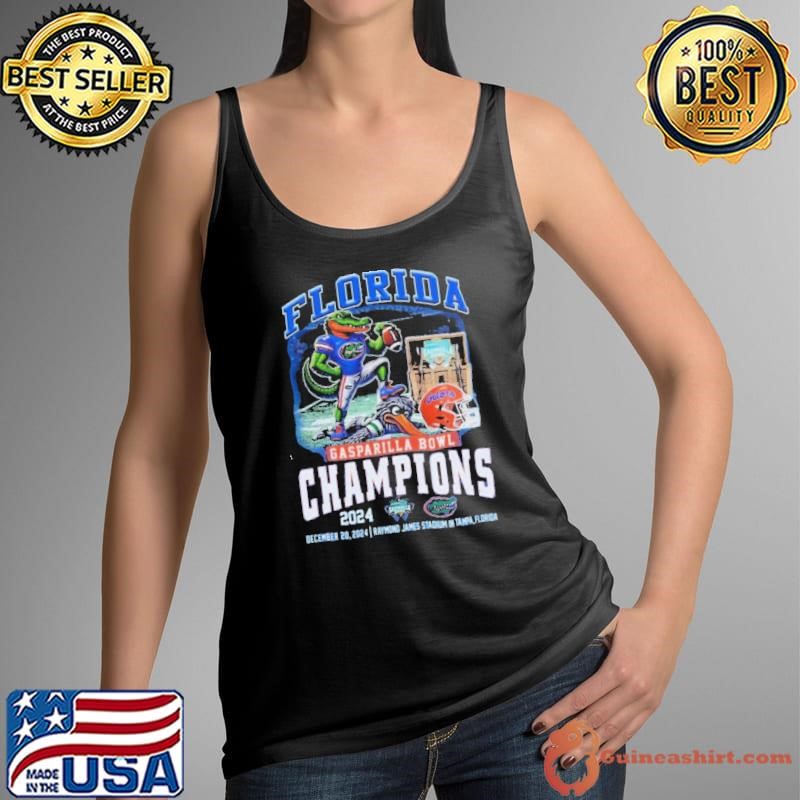Florida Gators Gasparilla Bowl Champions 2024 Go Gators Tank Top