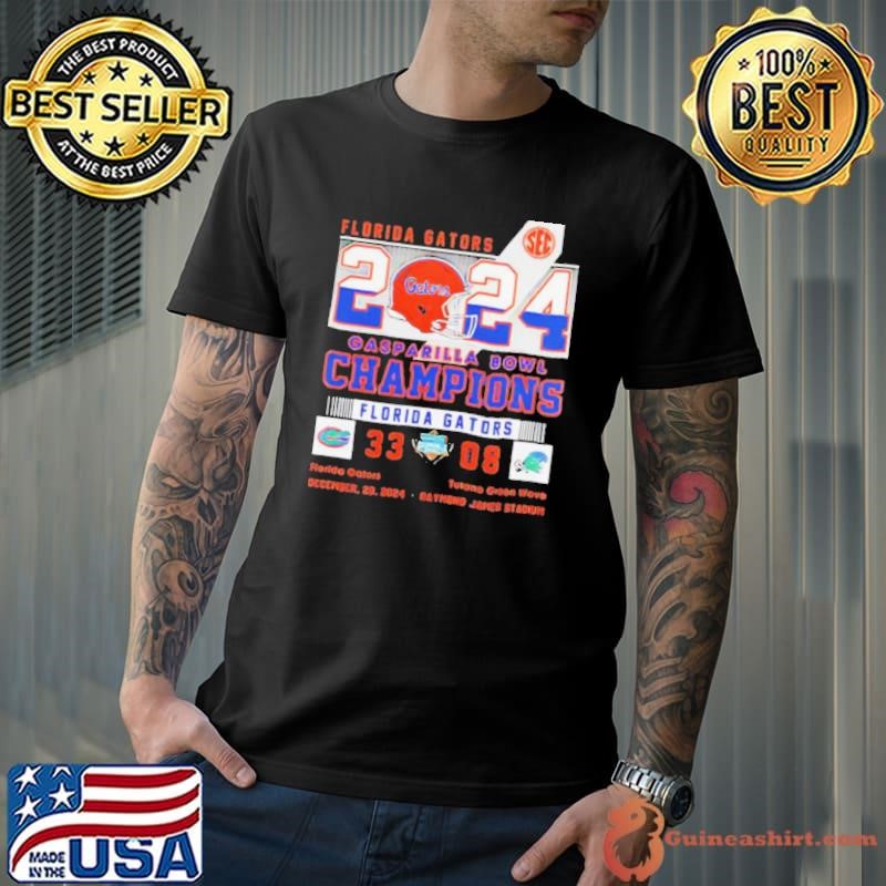 Florida Gators football NCAA Champions Gasparilla Bowl 2024 shirt