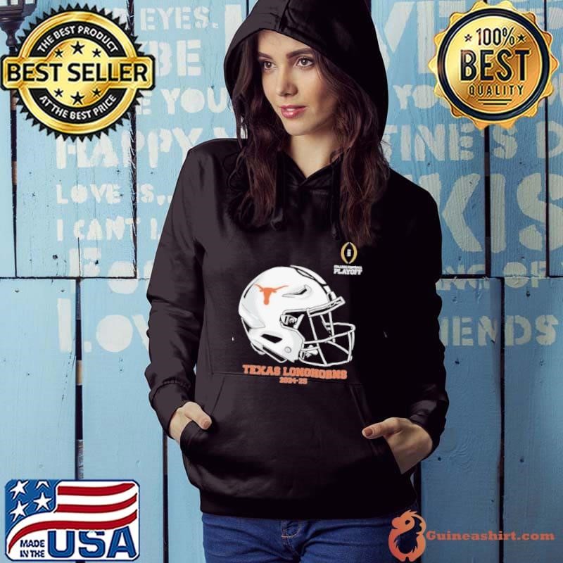 Football Playoff 2024 2025 Texas Longhorns Helmet Hoodie
