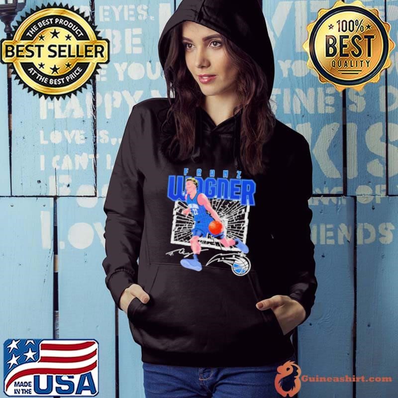 Franz Wagner 22 Orlando Magic shattered signature Hoodie