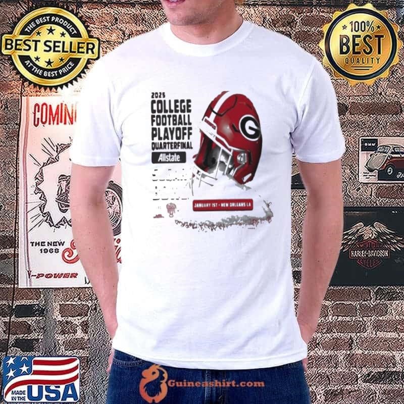 Georgia Bulldogs 2025 College Football Playoff Allstate Sugar Bowl Unisex