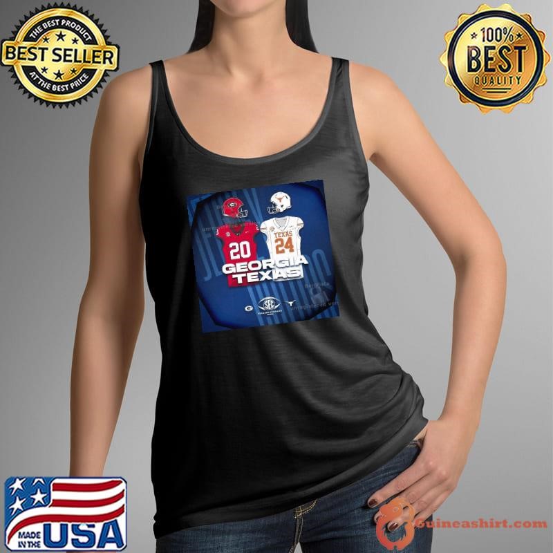 Georgia Bulldogs vs Texas Longhorns SEC Championship Dec 7 2024 Poster shirt