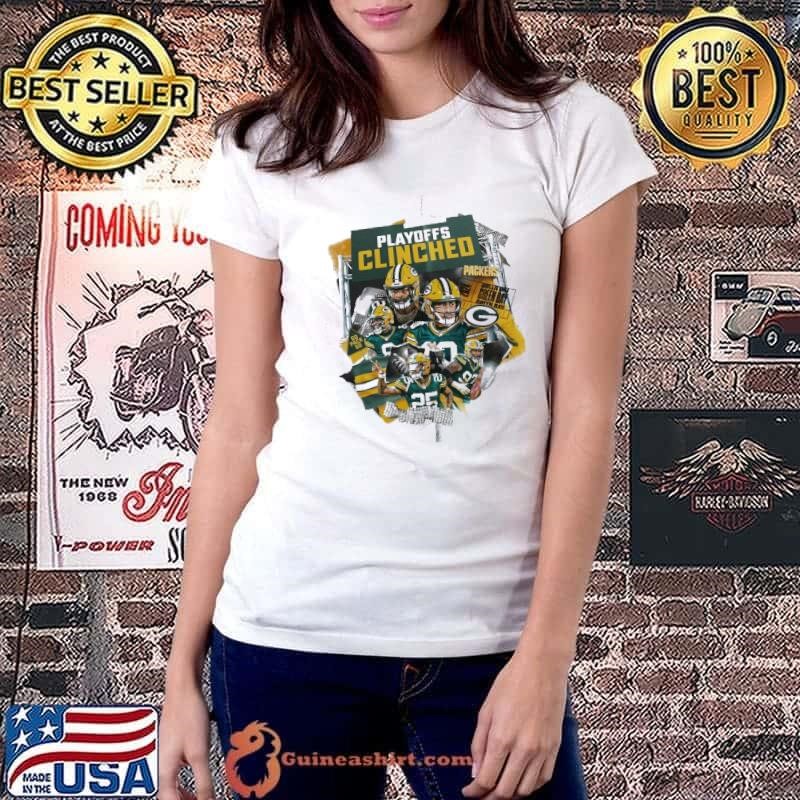Green Bay Packers 2024 NFL Playoffs Clinched Shirt