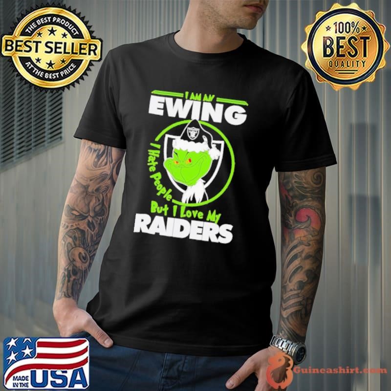 Grinch Ewing I love my Las Vegas Raiders Christmas Unisex