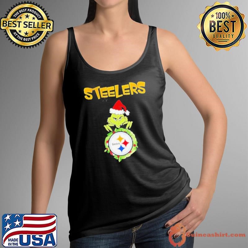 Grinch My Steelers Stole My Heart Christmas shirt