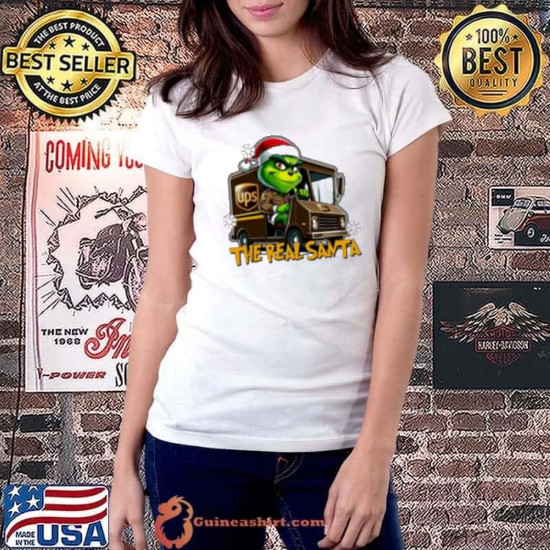 Grinch the real santa UPS Ladiestee