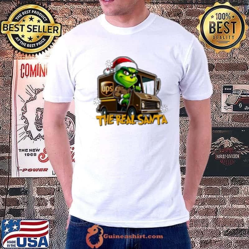 Grinch the real santa UPS Unisex