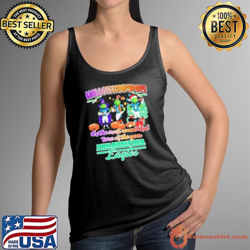 Hallothanksmas It's The Most Wonderful Time Of The Year Philadelphia Eagles Shirt