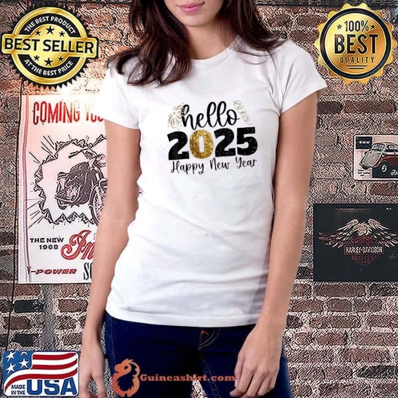 Happy New Year 2025 New Year Party Friends Family Adults Kid Ladiestee