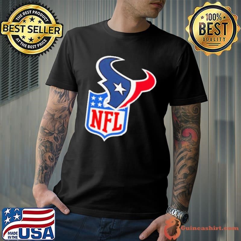 Houston Texans X NFL logo shirt